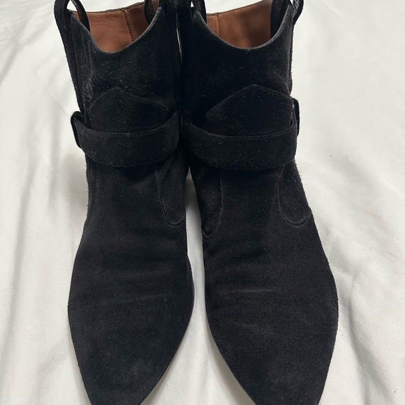 Women’s Giorgio Armani Suede Pull on Ankle Boot - Picture 3 of 10